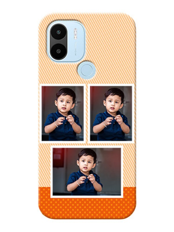 Custom Xiaomi Redmi A1 Plus Mobile Back Covers: Bulk Photos Upload Design