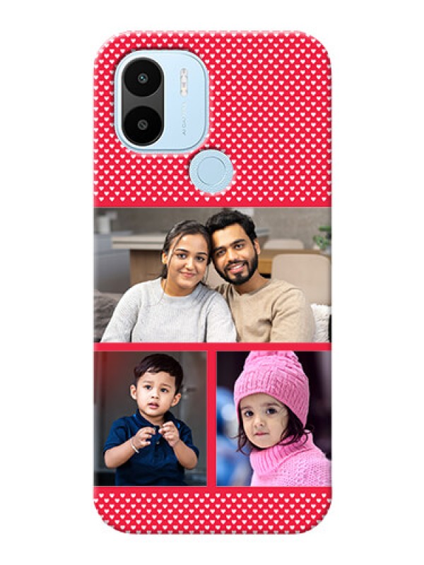 Custom Xiaomi Redmi A1 Plus mobile back covers online: Bulk Pic Upload Design