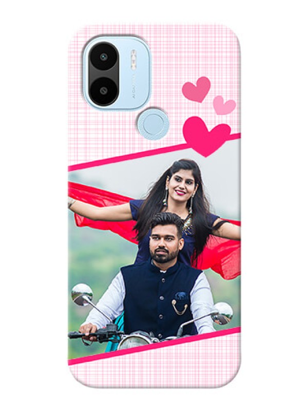Custom Xiaomi Redmi A1 Plus Personalised Phone Cases: Love Shape Heart Design