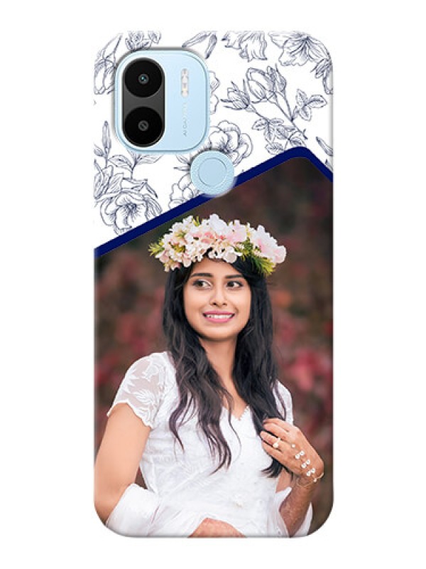 Custom Xiaomi Redmi A1 Plus Phone Cases: Premium Floral Design