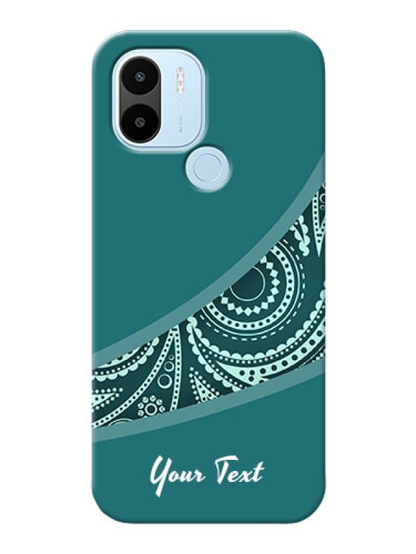 Custom Redmi A1 Plus Custom Phone Covers: semi visible floral Design