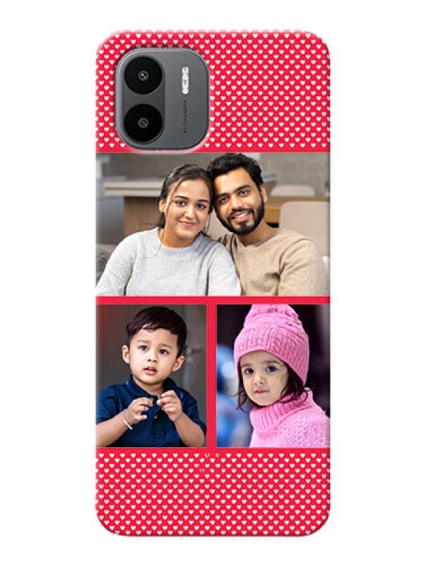 Custom Redmi A1 mobile back covers online: Bulk Pic Upload Design