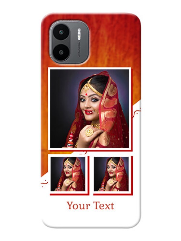 Custom Redmi A1 Personalised Phone Cases: Wedding Memories Design 