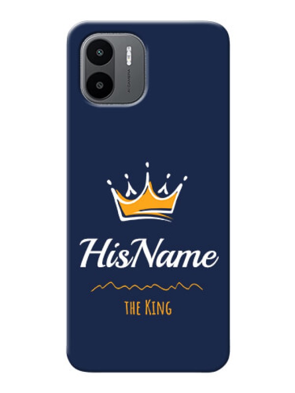 Custom Redmi A1 King Phone Case with Name