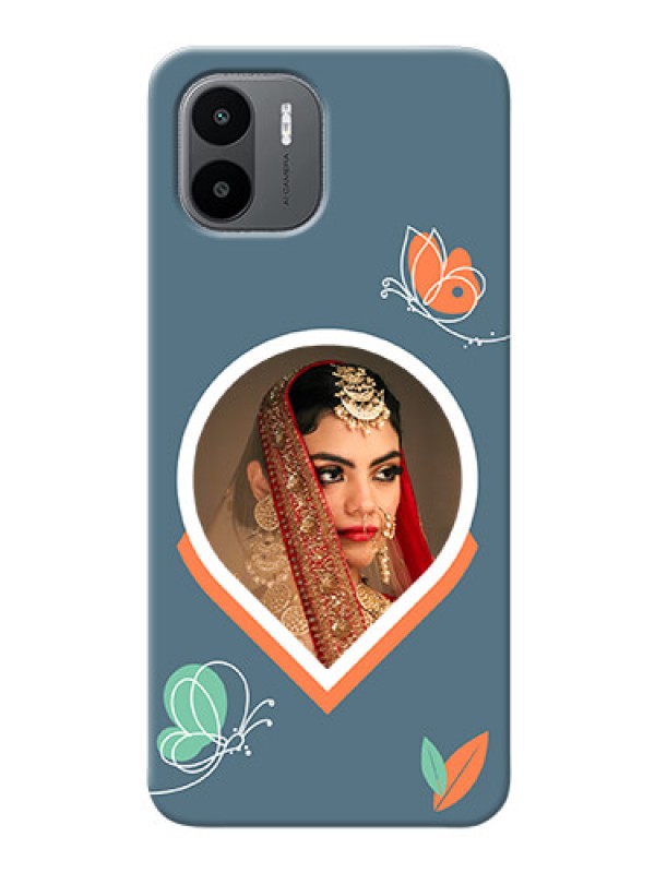 Custom Redmi A1 Custom Mobile Case with Droplet Butterflies Design