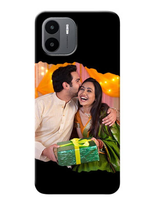 Custom Redmi A1 Custom Phone Covers: Tear-off Design