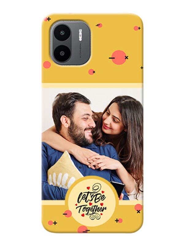Custom Redmi A1 Back Covers: Lets be Together Design