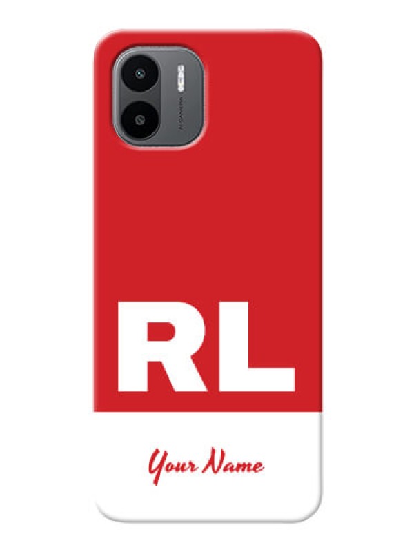 Custom Redmi A1 Custom Phone Cases: dual tone custom text Design