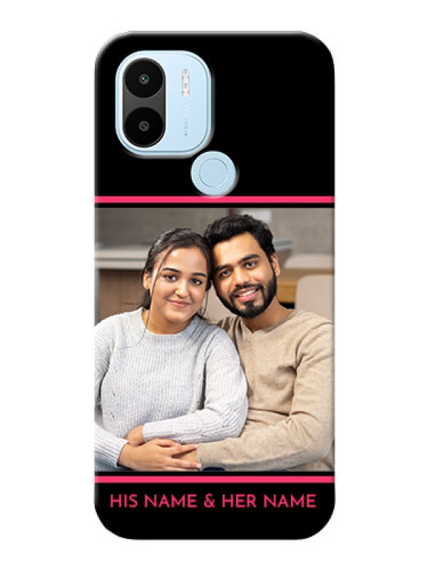 Custom Xiaomi Redmi A2 Plus Mobile Covers With Add Text Design