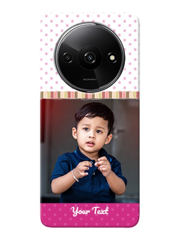 Custom Redmi A3 custom mobile cases: Cute Girls Cover Design