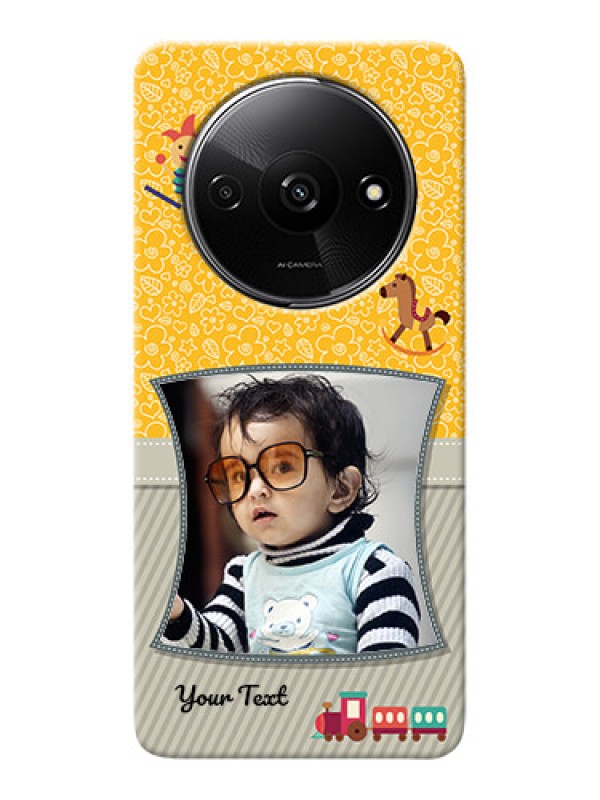 Custom Redmi A3 Mobile Cases Online: Baby Picture Upload Design