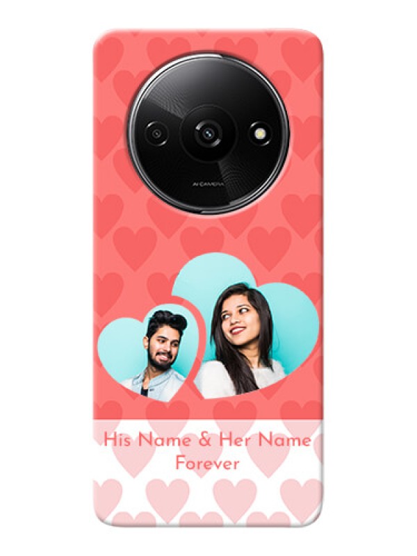 Custom Redmi A3 personalized phone covers: Couple Pic Upload Design
