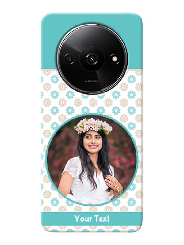 Custom Redmi A3 Custom Mobile Back Covers: Beautiful Flowers Design