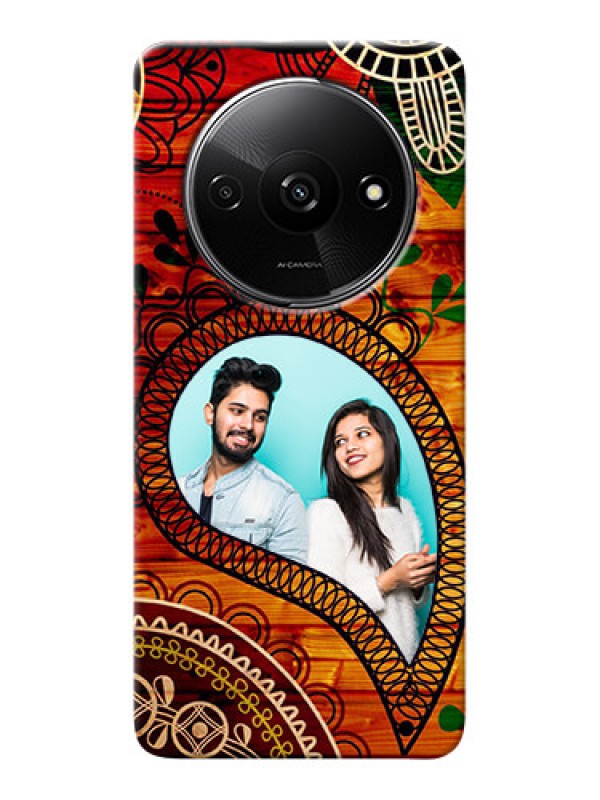 Custom Redmi A3 custom mobile cases: Abstract Colorful Design