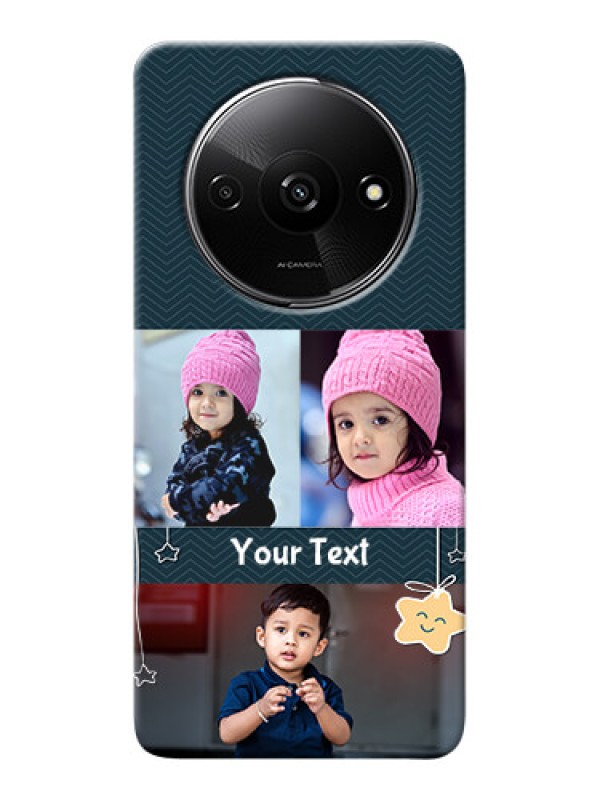 Custom Redmi A3 Mobile Back Covers Online: Hanging Stars Design