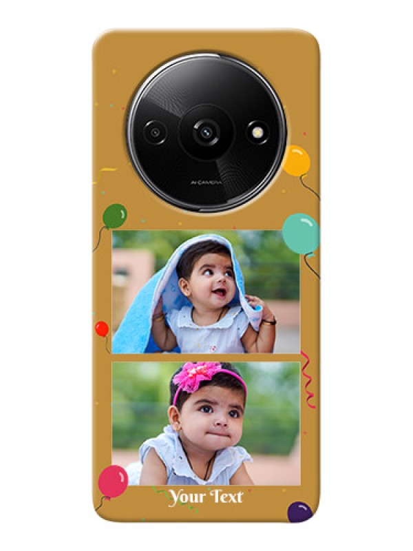 Custom Redmi A3 Phone Covers: Image Holder with Birthday Celebrations Design