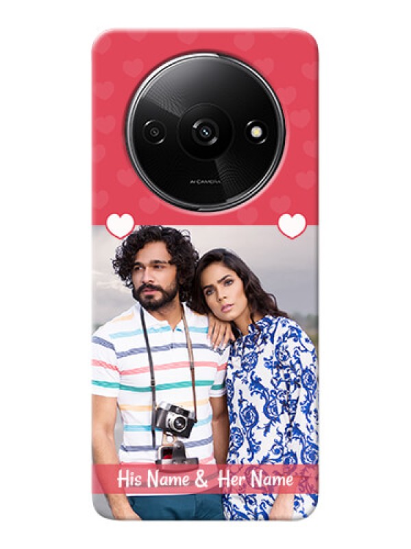 Custom Redmi A3 Mobile Cases: Simple Love Design