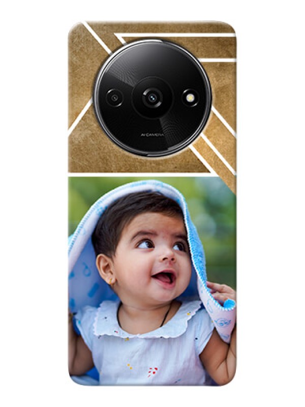 Custom Redmi A3 mobile phone cases: Gradient Abstract Texture Design