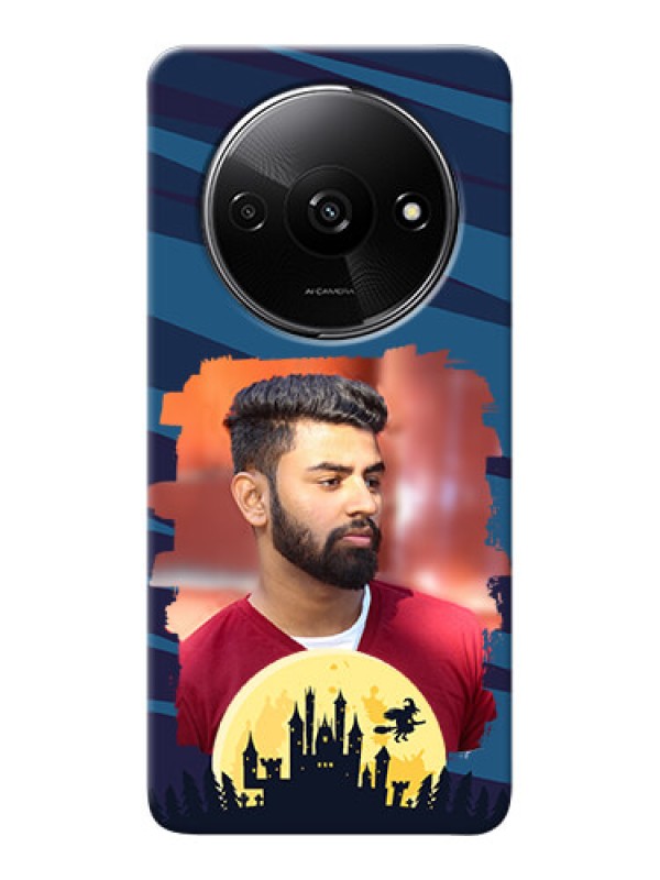 Custom Redmi A3 Back Covers: Halloween Witch Design