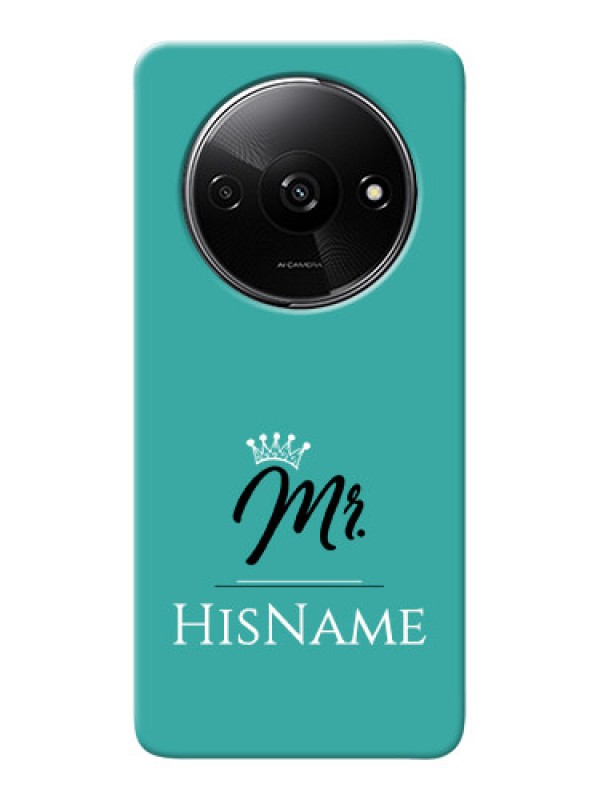 Custom Redmi A3 Custom Phone Case Mr with Name