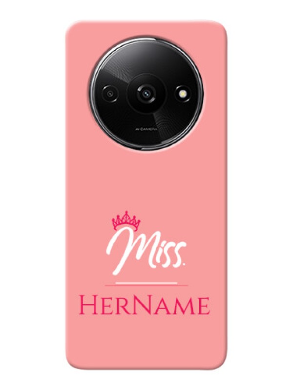 Custom Redmi A3 Custom Phone Case Mrs with Name