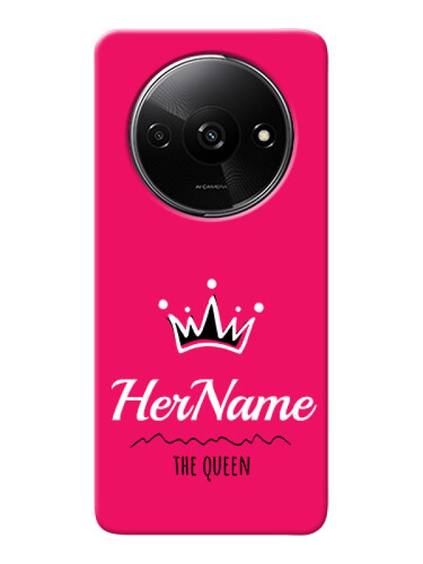 Custom Redmi A3 Queen Phone Case with Name