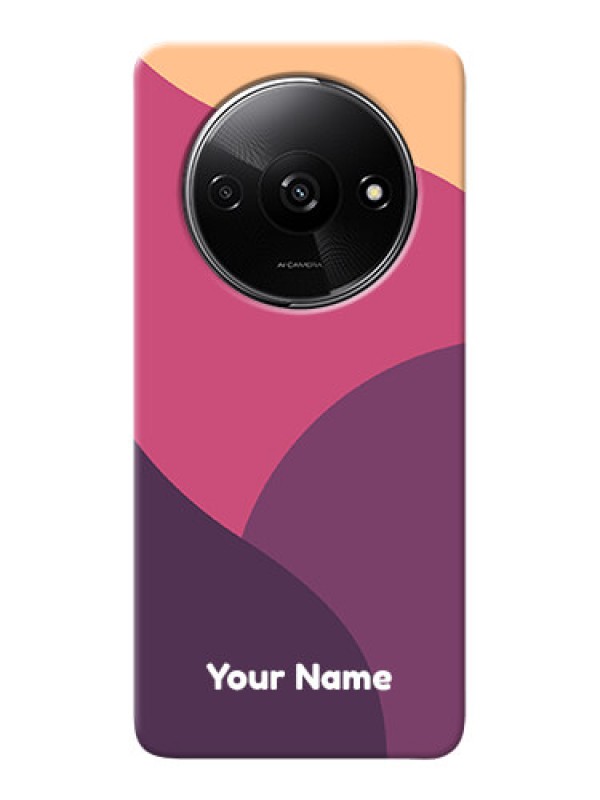 Custom Redmi A3 Custom Phone Case with Mixed Multiwithcolour abstract art Design