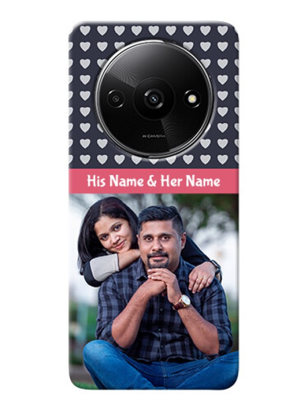 Custom Redmi A3X Custom Mobile Case with Love Symbols Design