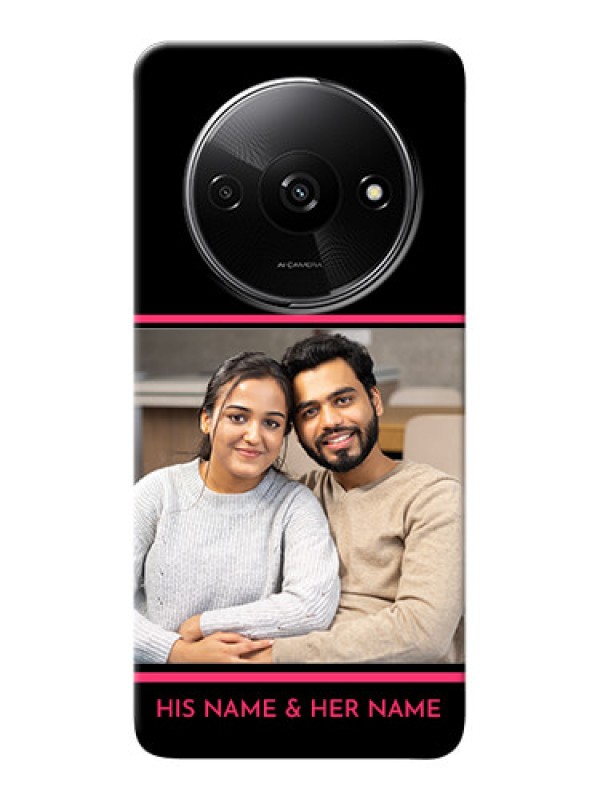 Custom Redmi A3X Mobile Covers With Add Text Design