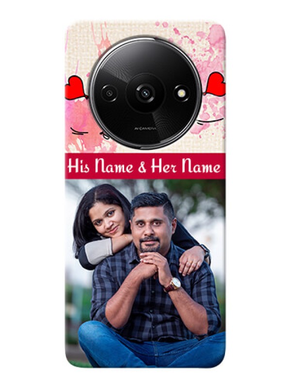 Custom Redmi A3X phone back covers: You and Me Case Design