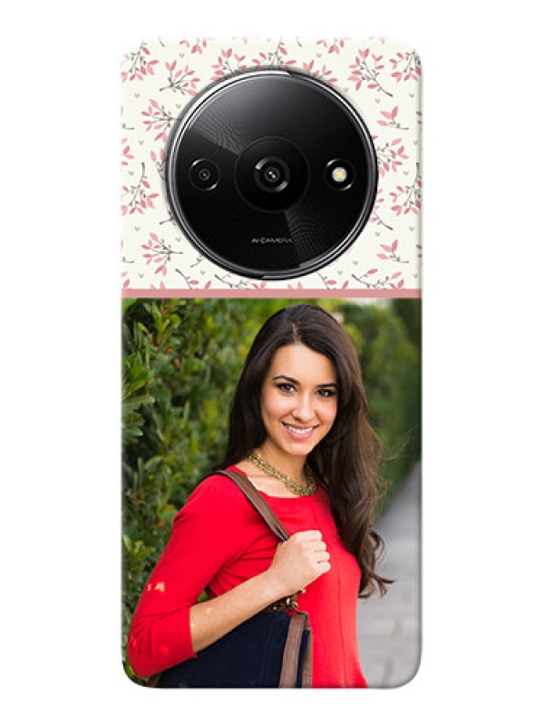 Custom Redmi A3X Back Covers: Premium Floral Design