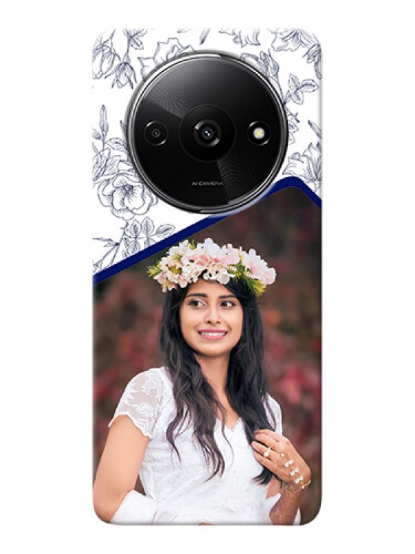 Custom Redmi A3X Phone Cases: Premium Floral Design