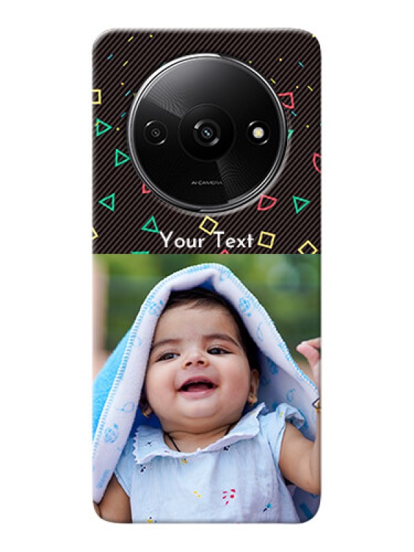 Custom Redmi A3X custom mobile cases with confetti birthday design