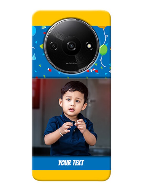 Custom Redmi A3X Mobile Back Covers Online: Birthday Wishes Design