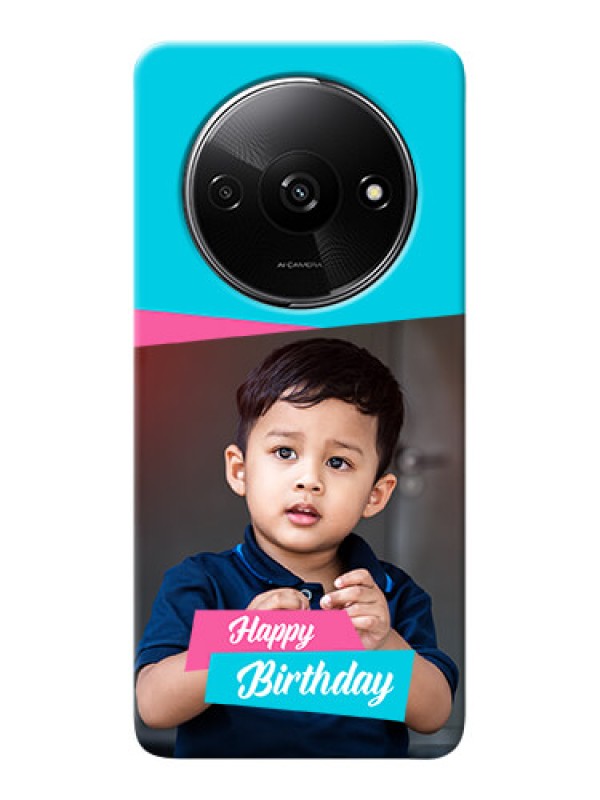 Custom Redmi A3X Mobile Covers: Image Holder with 2 Color Design