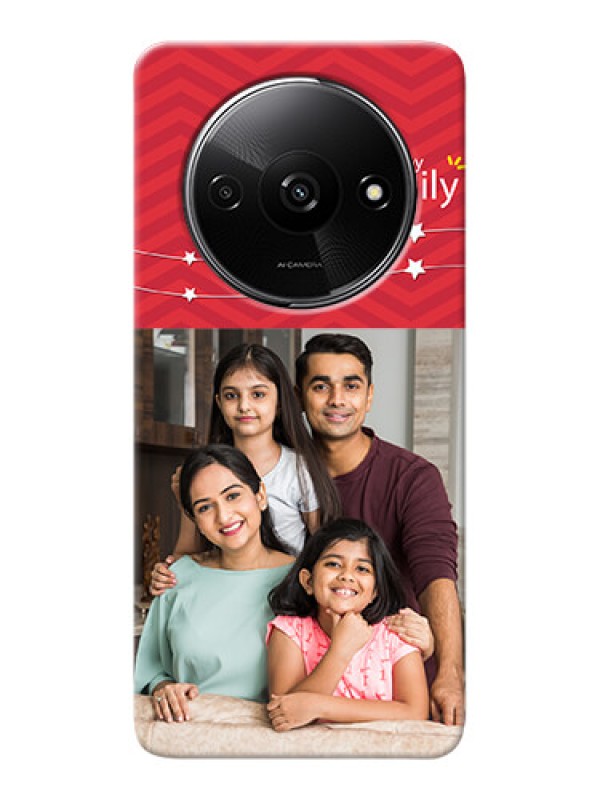 Custom Redmi A3X customized phone cases: Happy Family Design