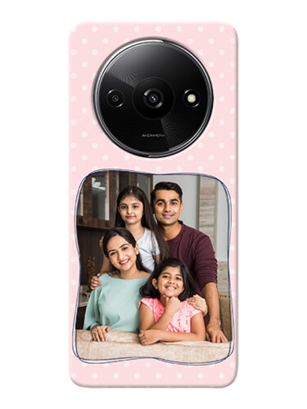 Custom Redmi A3X Personalized Phone Cases: Family with Dots Design