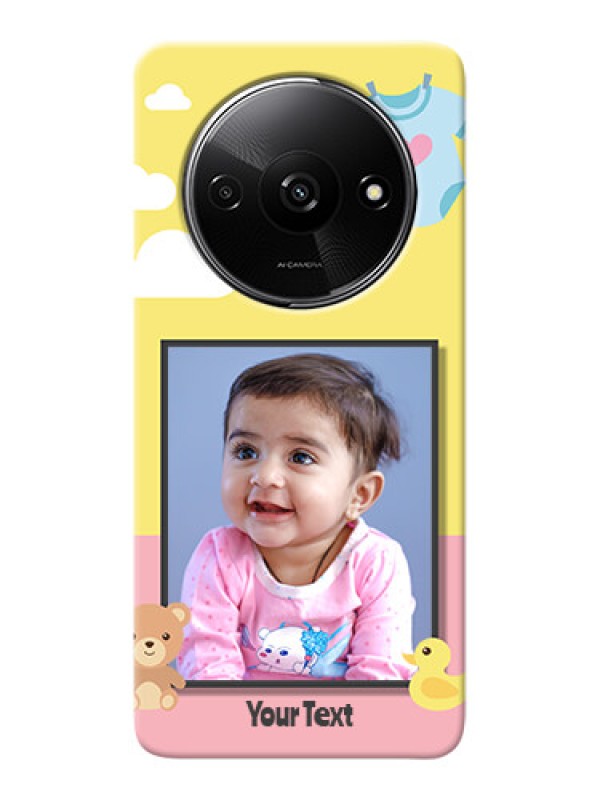 Custom Redmi A3X Back Covers: Kids 2 Color Design