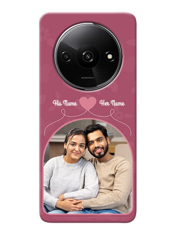 Custom Redmi A3X mobile phone covers: Love Floral Design