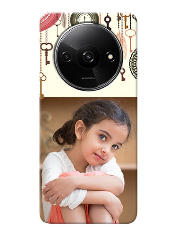 Custom Redmi A3X Phone Back Covers: Boho Style Design