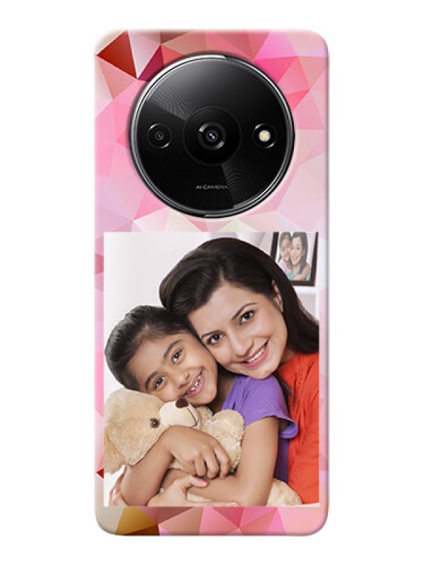 Custom Redmi A3X Personalized Phone Covers: Abstract Triangle Design