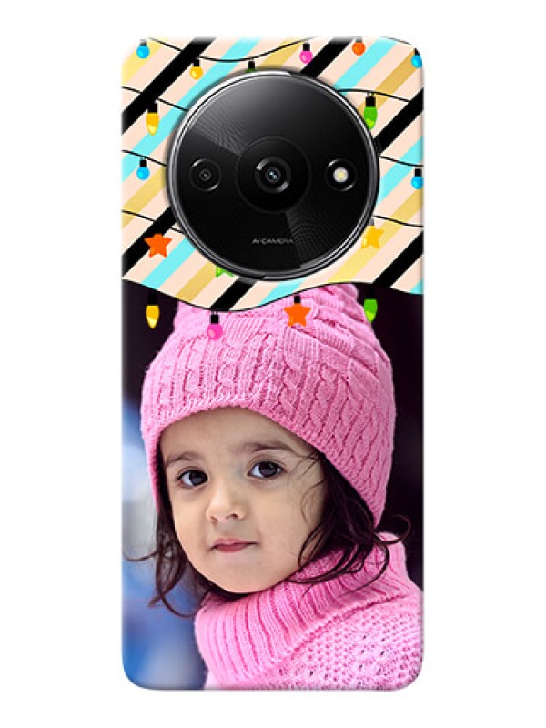 Custom Redmi A3X Personalized Mobile Covers: Lights Hanging Design