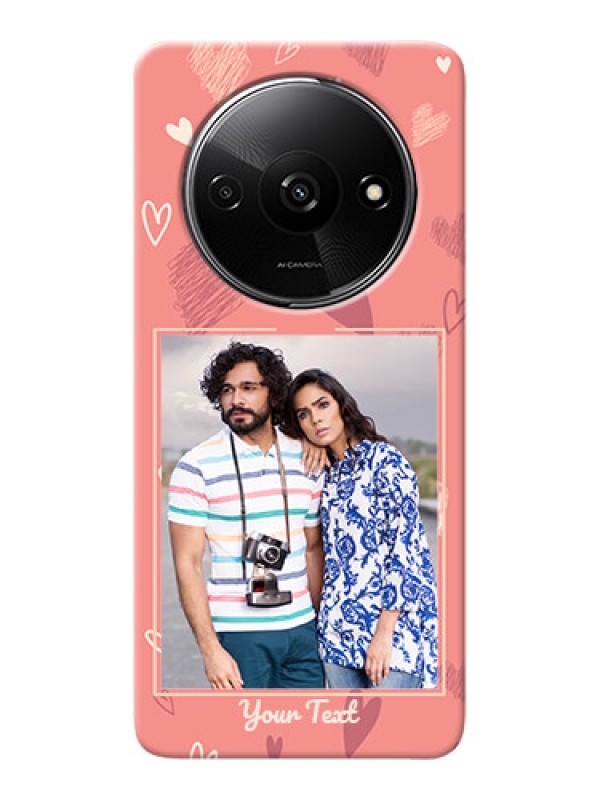 Custom Redmi A3X custom mobile phone cases: love doodle art Design
