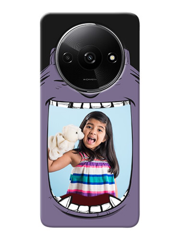 Custom Redmi A3X Personalised Phone Covers: Angry Monster Design