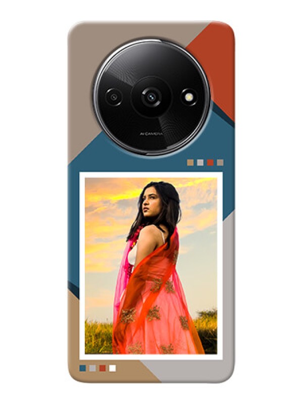 Custom Redmi A3X Personalized Phone Case with Retro color pallet Design