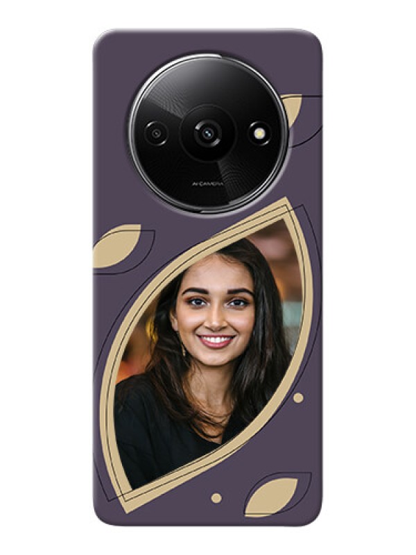 Custom Redmi A3X Custom Mobile Case with Falling Leaf Design