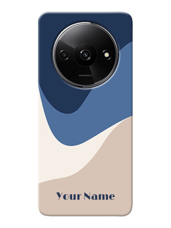 Custom Redmi A3X Custom Phone Case with Abstract Drip Art Design