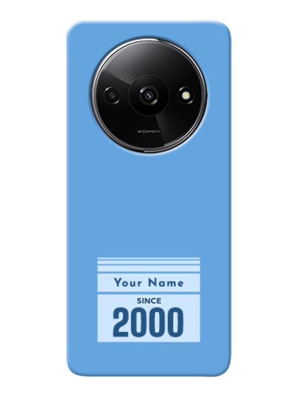 Custom Redmi A3X Custom Mobile Case with Custom Year of birth Design