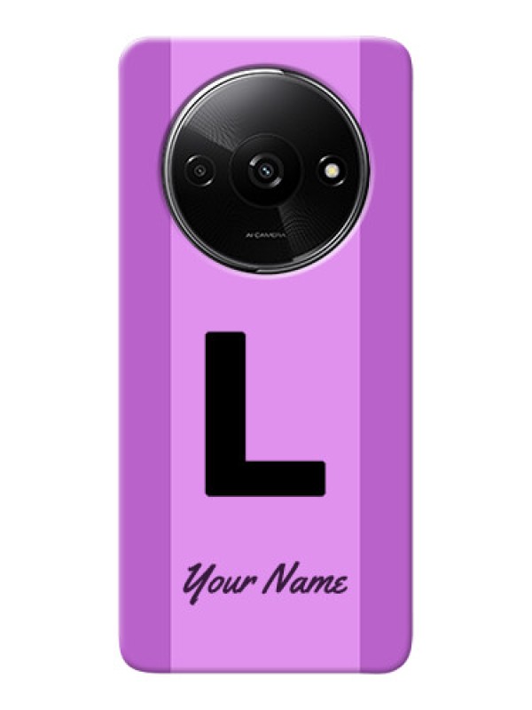 Custom Redmi A3X Custom Phone Case with Tricolor custom text Design