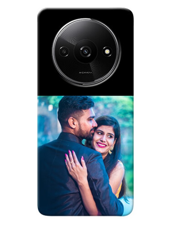 Custom Redmi A3X Custom Hard Phone Case - Upload Full Picture With Custom Color Design